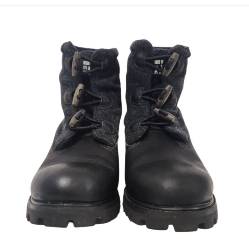 Timberland Wool & Leather Toggle Button Closure R… - image 5